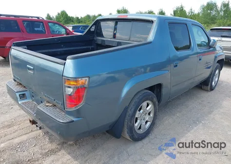 2008 Honda Ridgeline Rts из США, поврежденный, VIN 2HJYK16408H533529